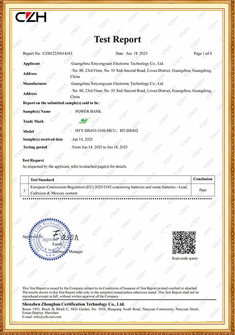 Certificate Of Honor