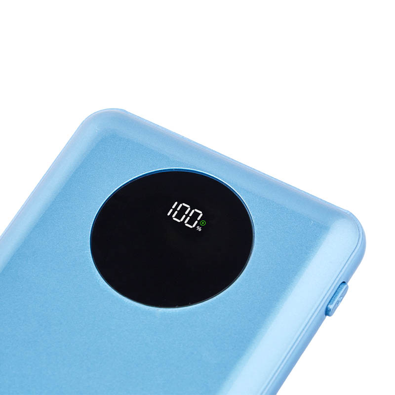 10000mAh 20000mAh New Mobile Power Bank With Large Capacity And Built-In Cable 100W Super Fast Charging Power Bank
